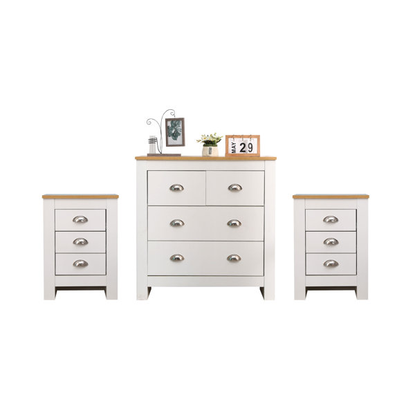 Brambly Cottage Pares 3 Piece Bedroom Set Wayfair.co.uk